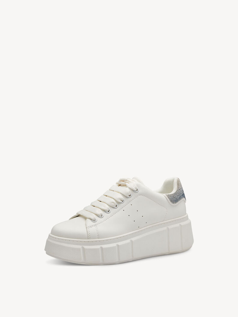 Αθλητικά παπούτσια - λευκό, WHITE/SILVER, hi-res