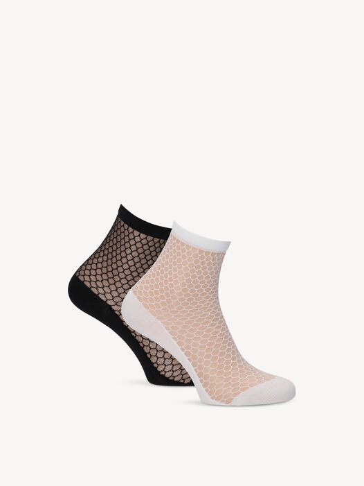 Sokken, 2-pack, white/black, hi-res