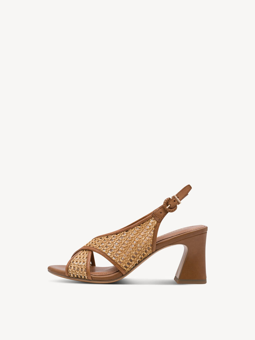 Sandaaltje - bruin, COGNAC COMB, hi-res