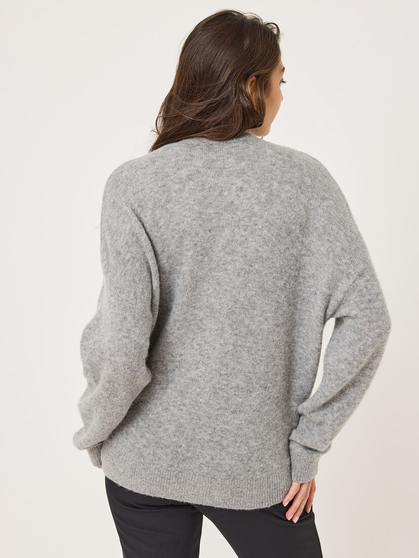Vest, Medium Grey Melange, hi-res