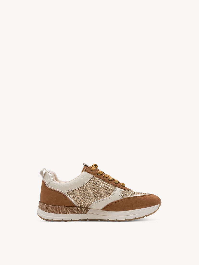 Sneaker - bruin, COGNAC COMB, hi-res