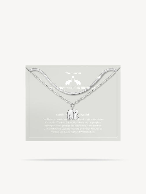 Halskette, silber, hi-res