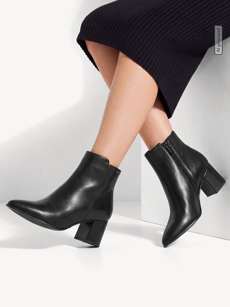 Bottine, BLACK, hi-res