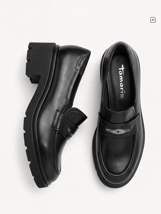 Trotteur, BLACK LEATHER, hi-res