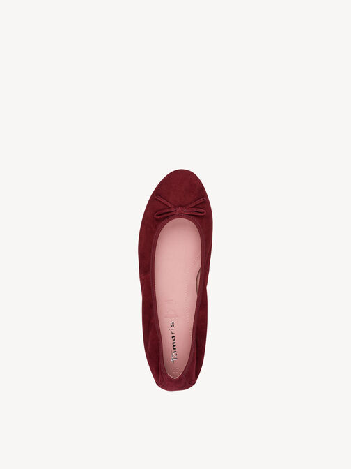 Ballerina, MERLOT SUEDE, hi-res