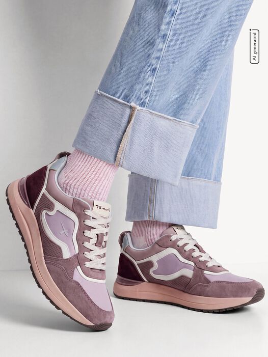 Sneaker, MAUVE COMB, hi-res
