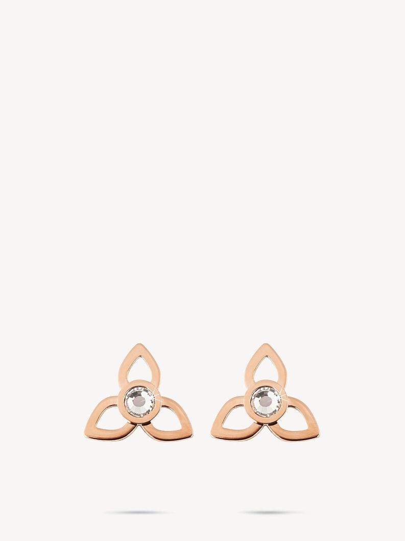 Oorringen, ros&eacute;gold, hi-res