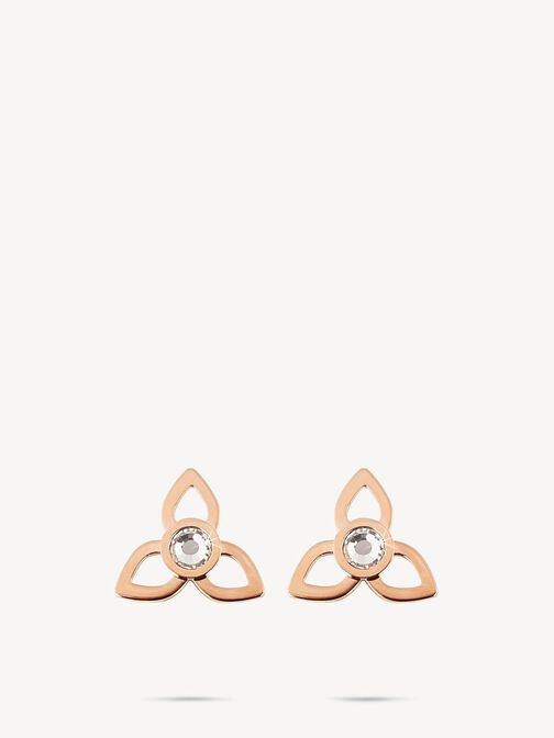 Oorringen, ros&eacute;gold, hi-res
