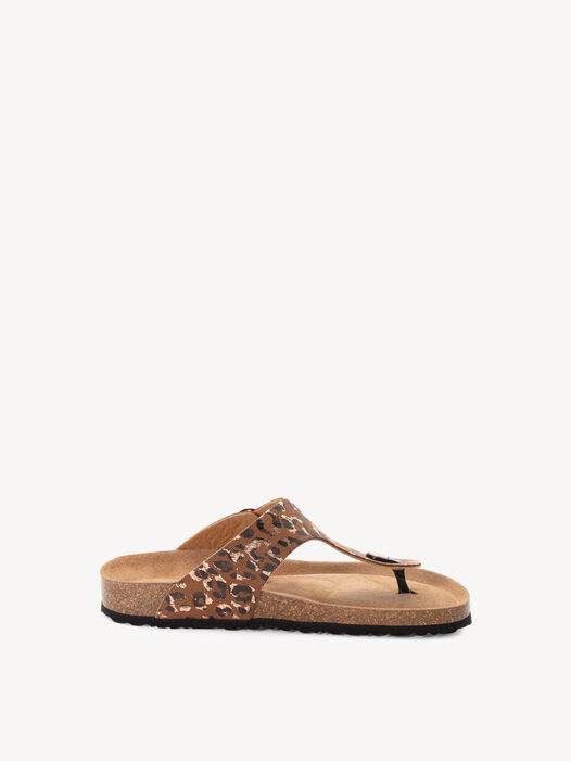 Slipper, COGNAC/LEOPARD, hi-res