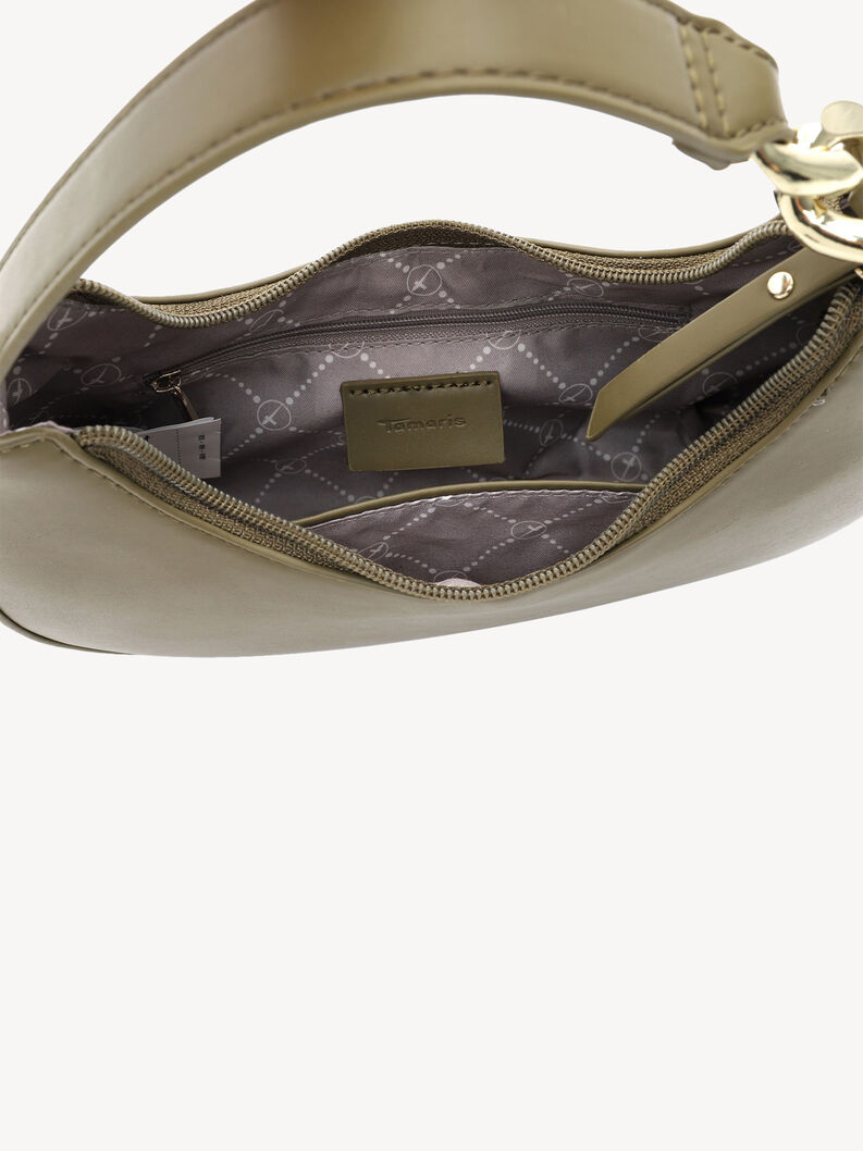 Handtas - groen, khaki, hi-res