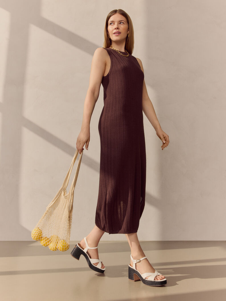 Heeled sandal, IVORY LEATHER, hi-res