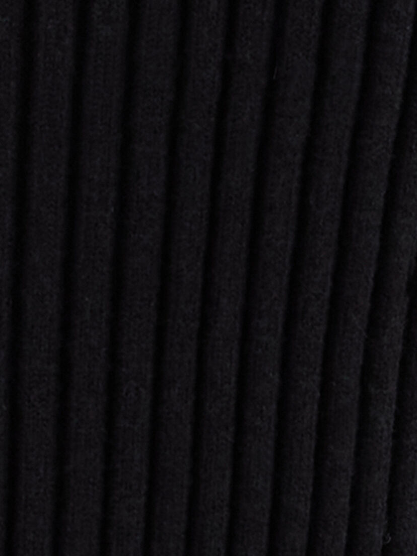 Gebreide jurk - zwart, Black Beauty, hi-res