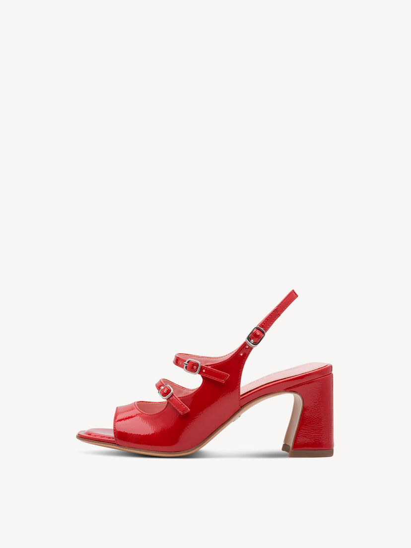 Sandaaltje - rood, RED, hi-res