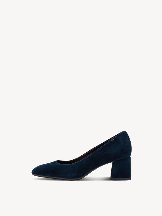 Pumps, NAVY SUEDE, hi-res
