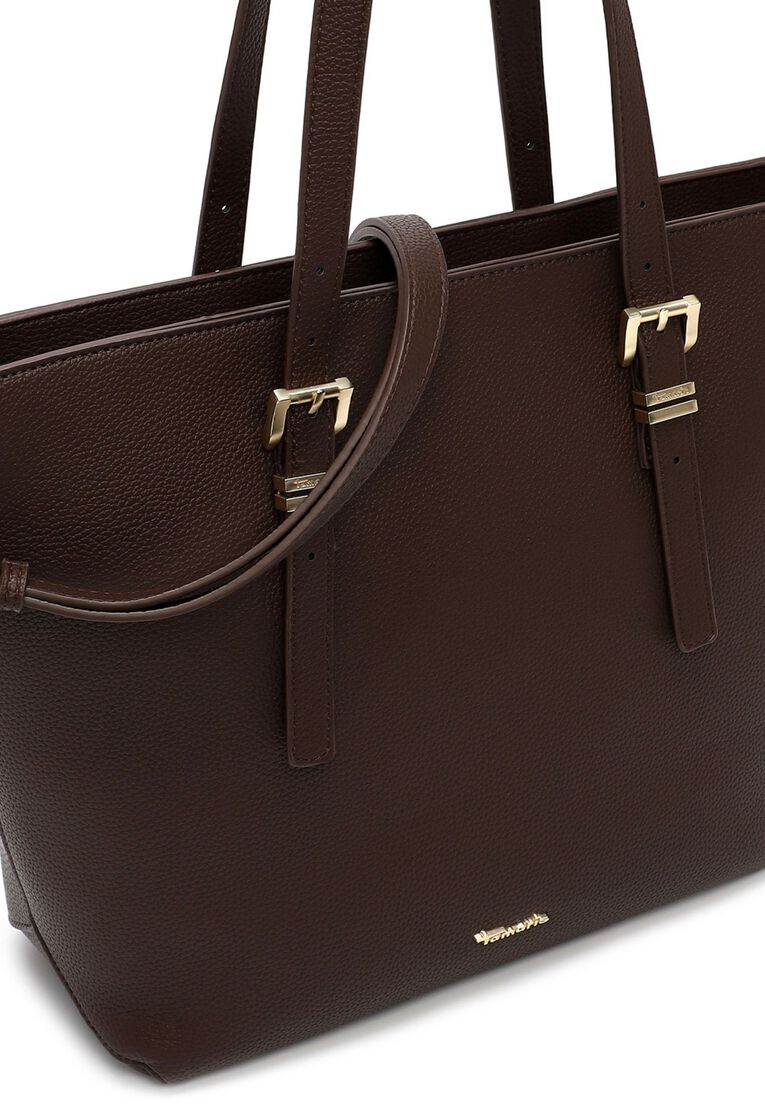 Shopper, brown, hi-res