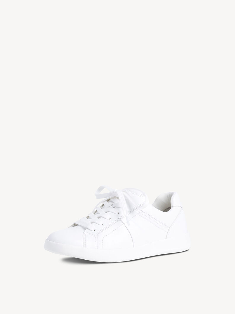 Ledersneaker - wei&szlig;, WHITE UNI, hi-res