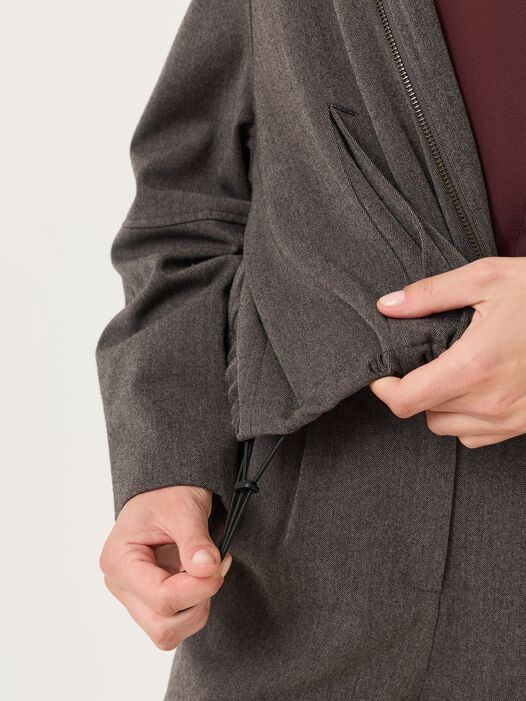Blouson, Mid Brown Melange, hi-res