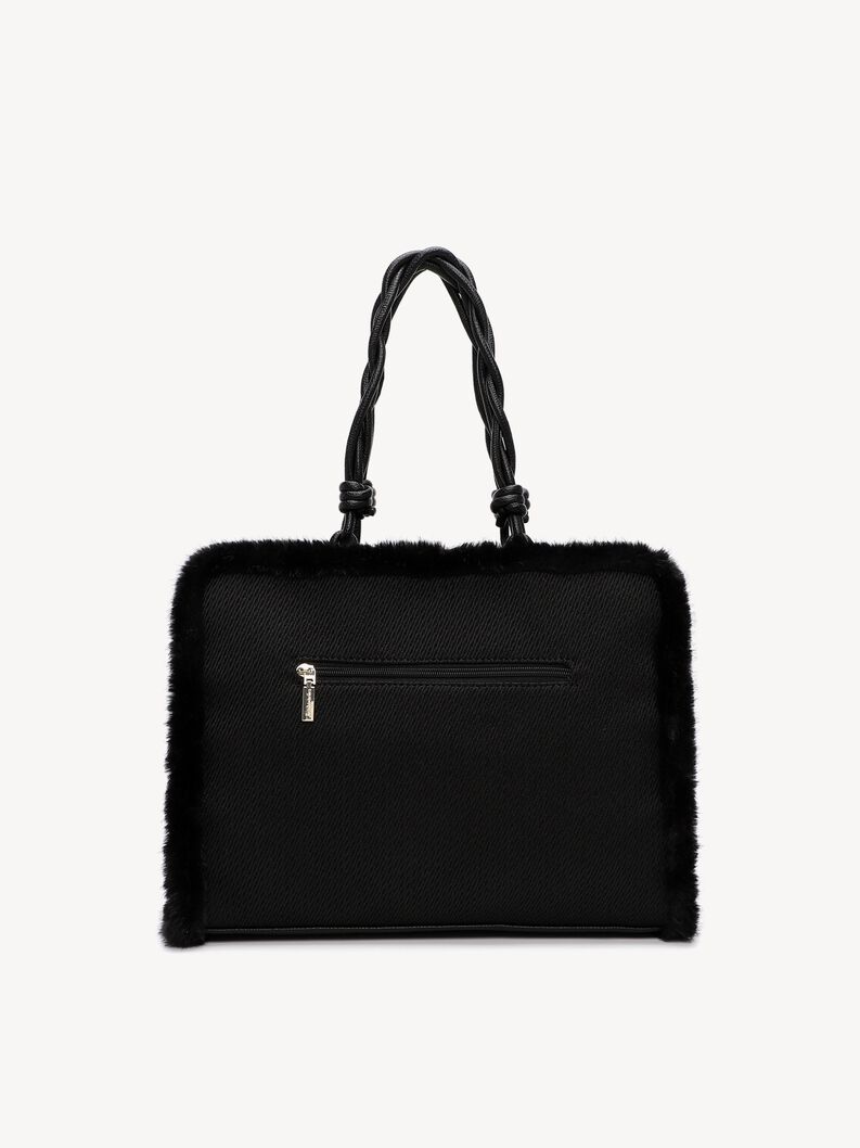 Shopping bag - black, black, hi-res