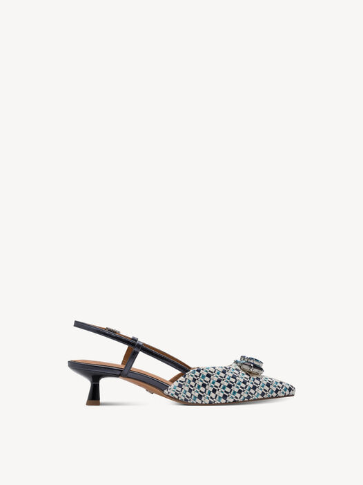 Slingpumps, BLUE COMB, hi-res