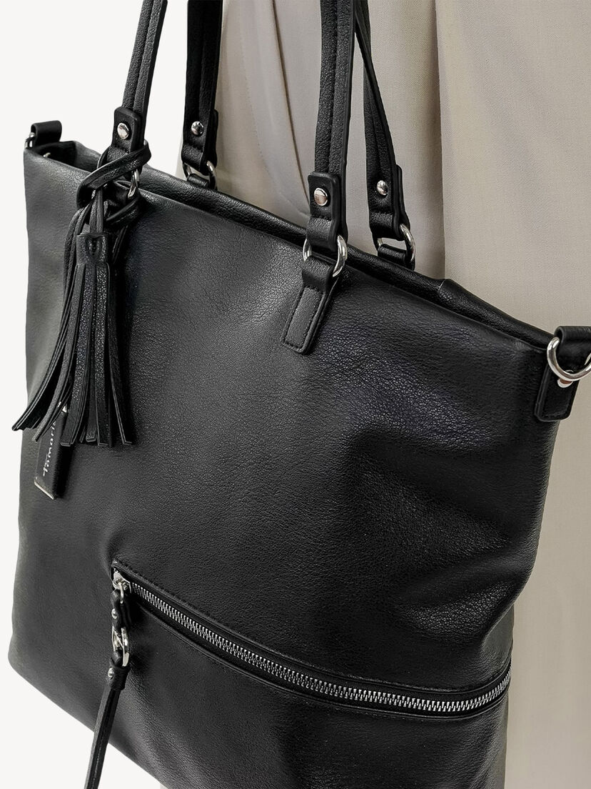 Shopper - zwart, black, hi-res