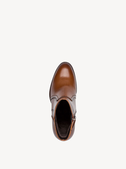 Stiefelette, COGNAC LEATHER, hi-res