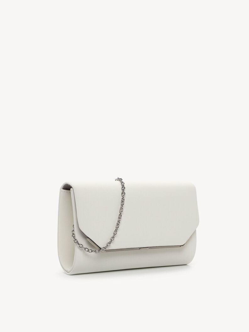 Clutch bag - white, white/white, hi-res