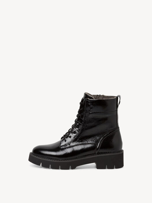 Enkellaarsje, BLACK PATENT, hi-res