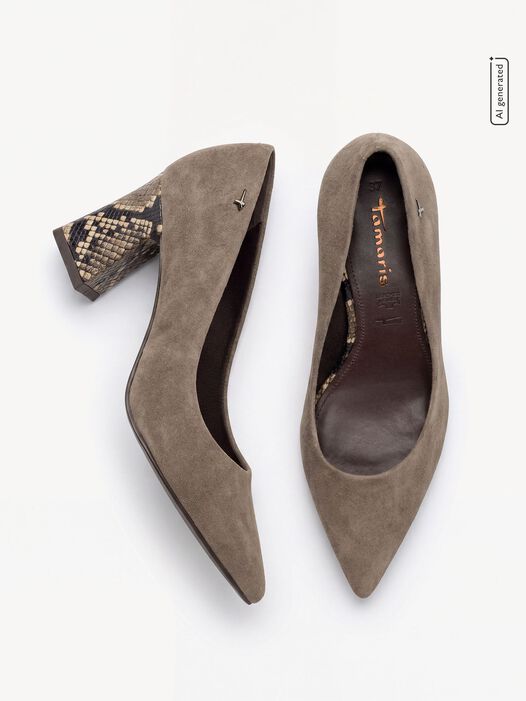 Pumps, TAUPE COMB, hi-res