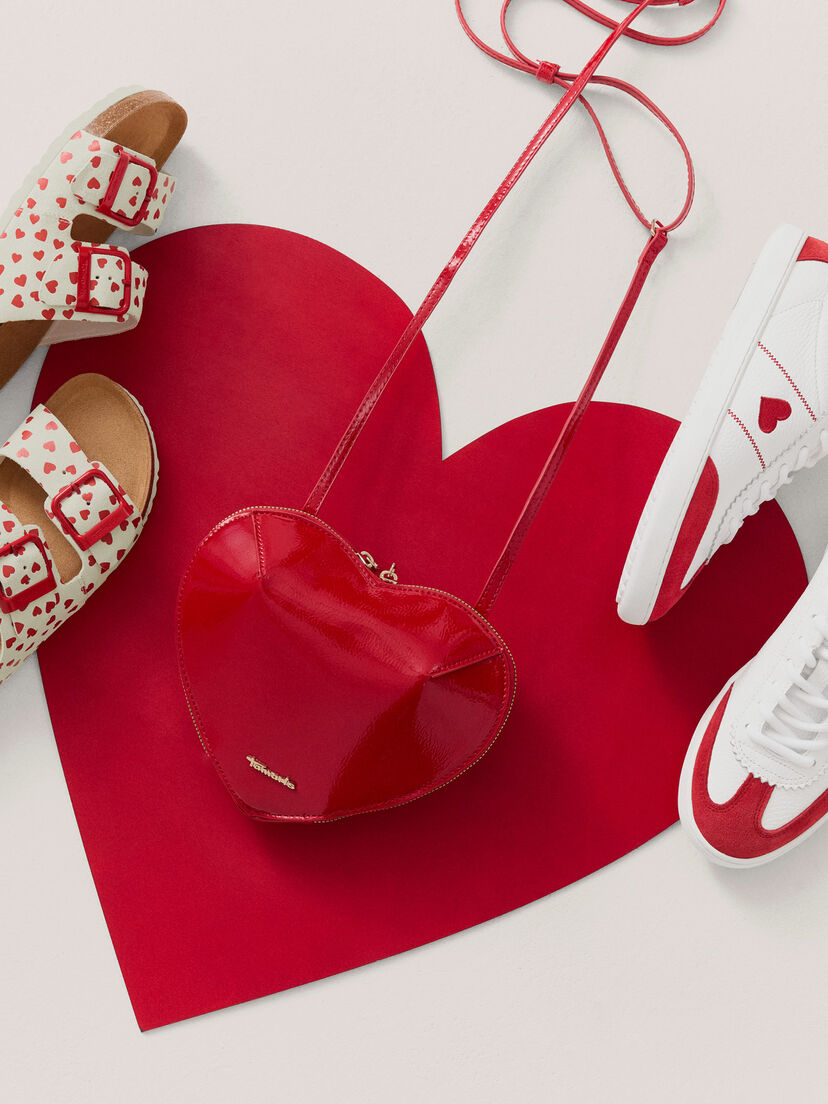 Schoudertas - rood, red-finish, hi-res