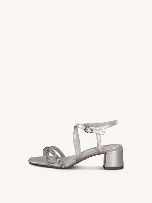 Heeled sandal, ROSE PEARL/GLA, hi-res