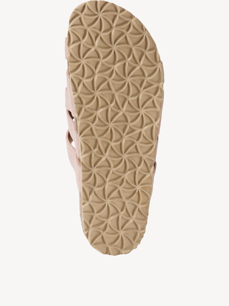 Mule en cuir - rose, LIGHT ROSE, hi-res