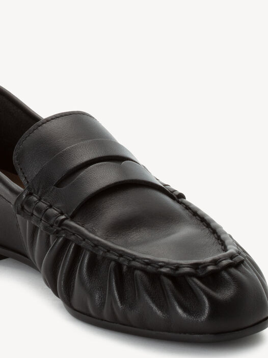 Mocassin, BLACK LEATHER, hi-res