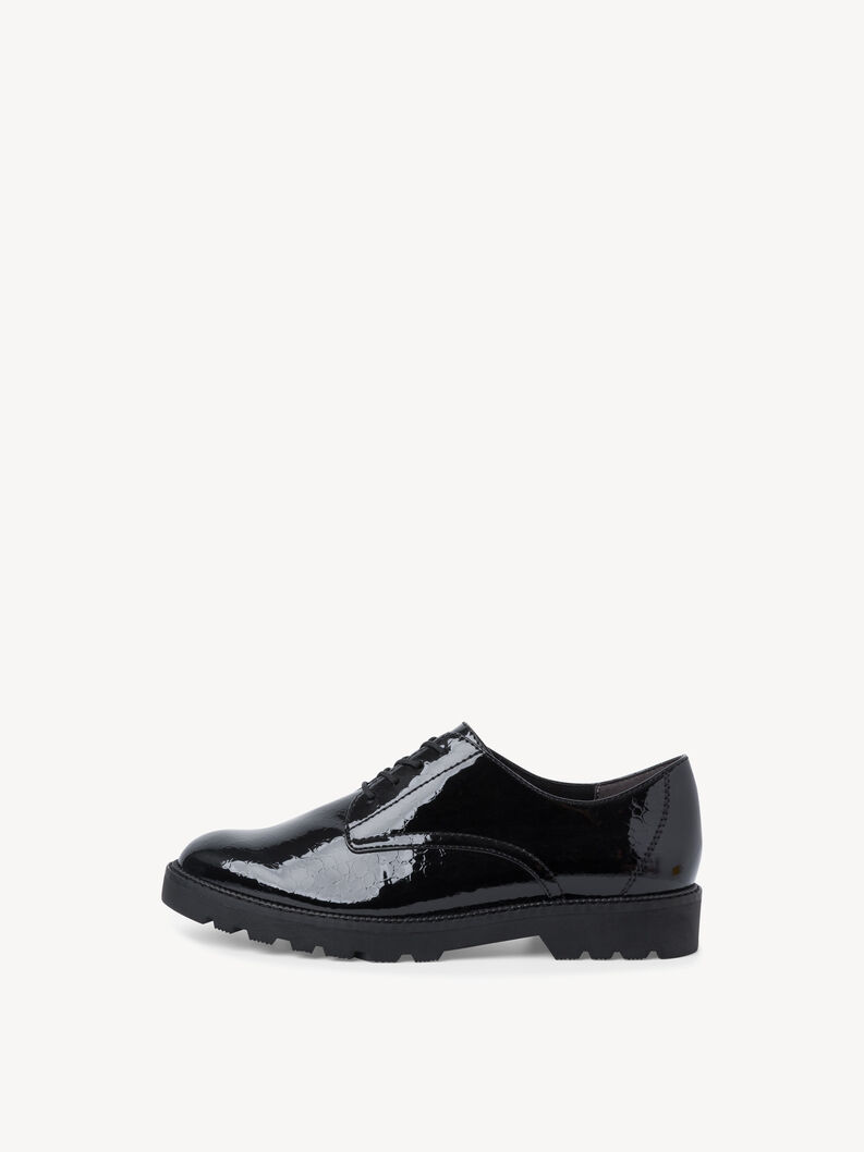 Low shoes - black, BLK PAT.STRUC., hi-res