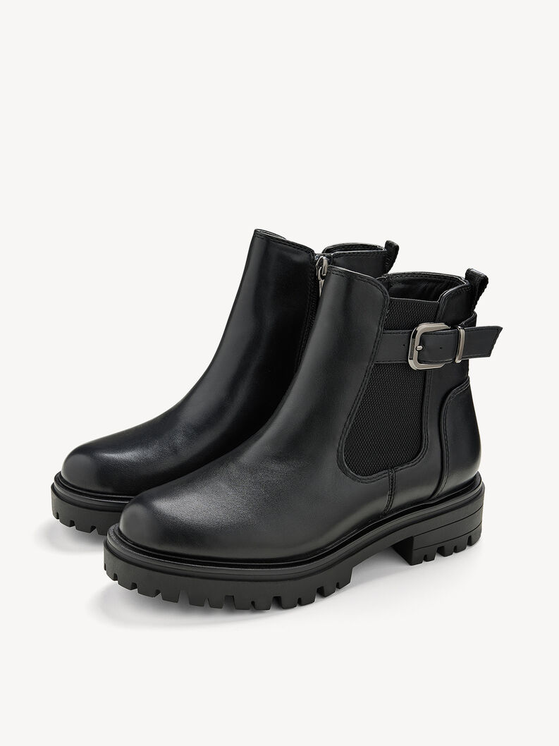 Stiefelette, BLACK, hi-res