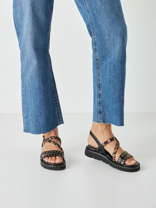 Sandalette, BLACK COMB, hi-res