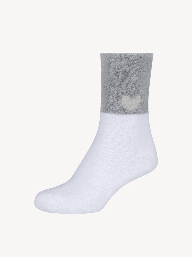 Chaussettes - gris, high rise, hi-res