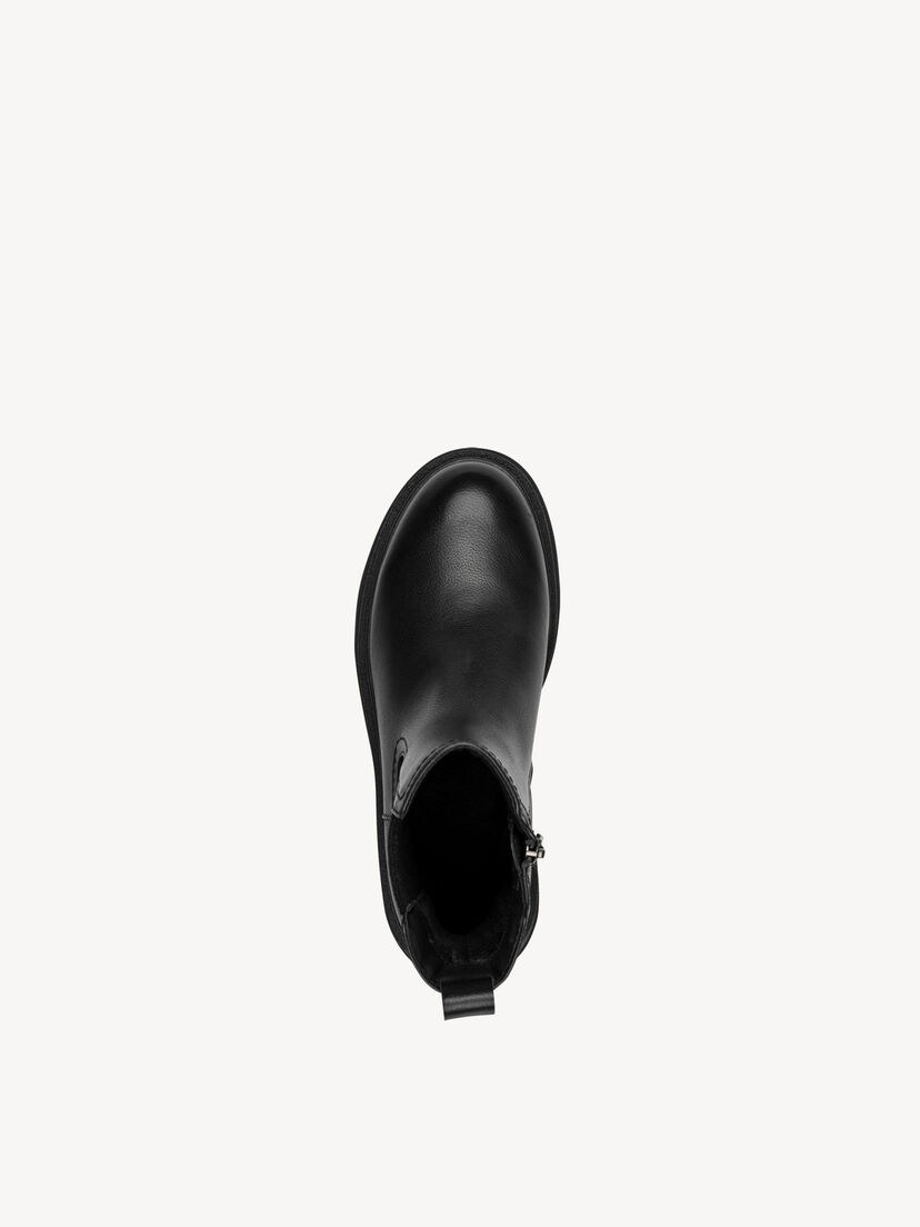 Chelseaboot, BLACK LEATHER, hi-res