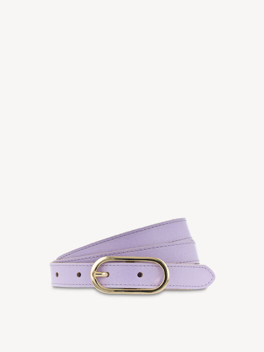 Leren riem, pastell lavendel, hi-res