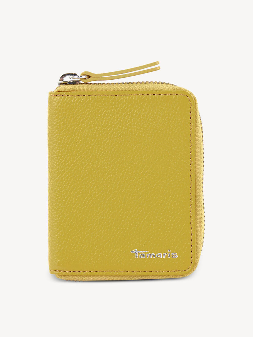 Leren Portemonnee - groen, oliv oil, hi-res