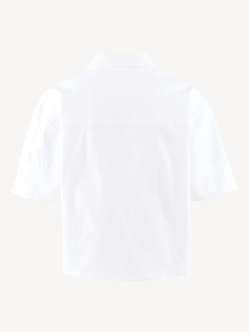 Bluse - weiß, Bright White, hi-res