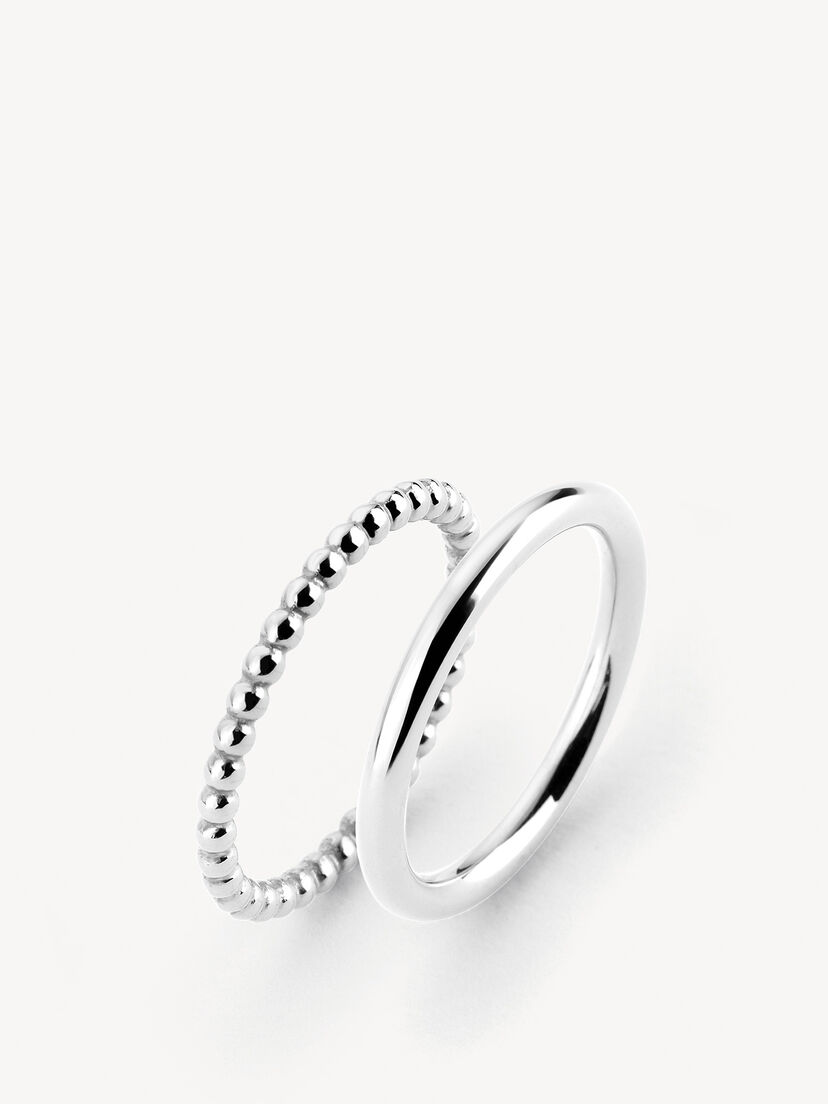 Set ringen - zilver, silver, hi-res