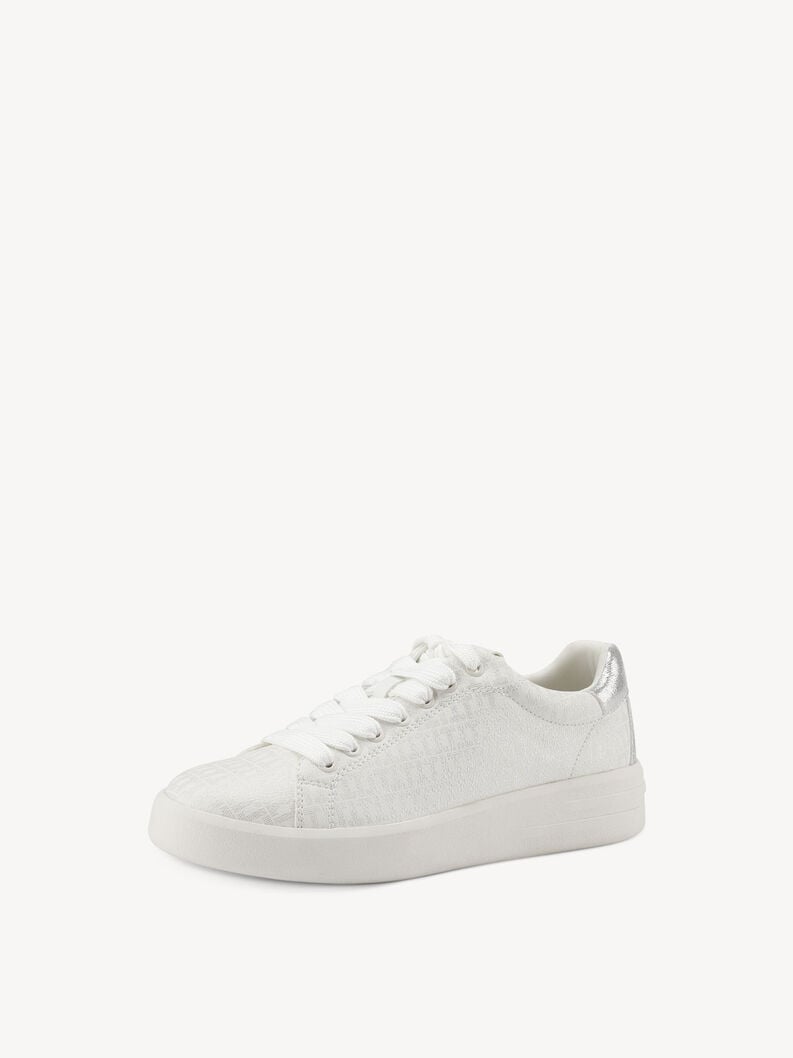 Sneaker - white, WHITE METALLIC, hi-res