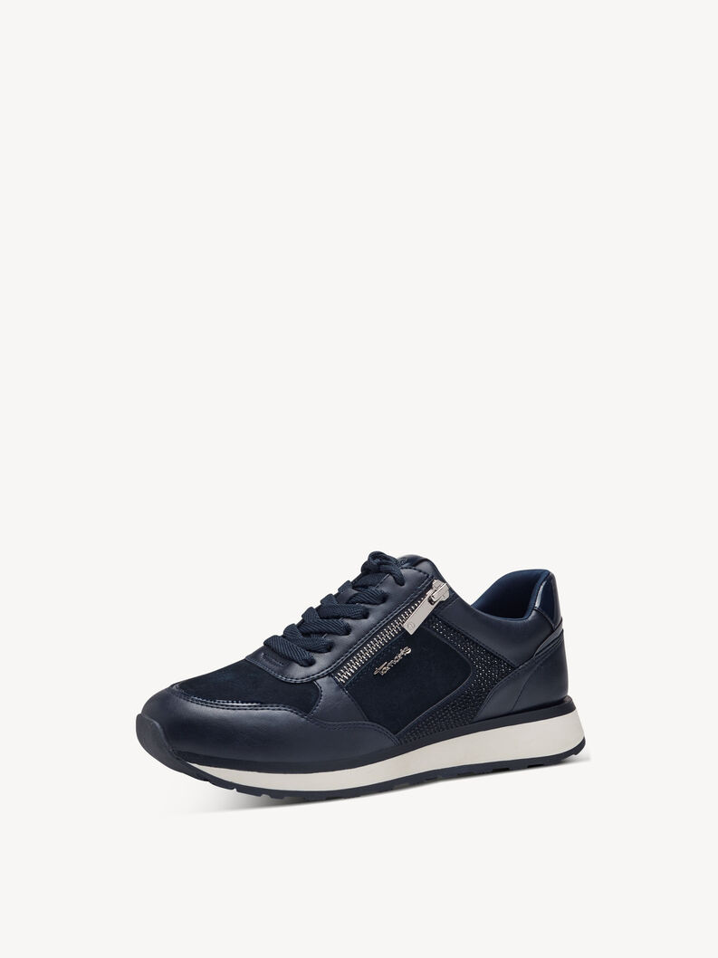 Tamaris Basket Bleu Marine Femme Chic Sneakers Femme Bleu Marine