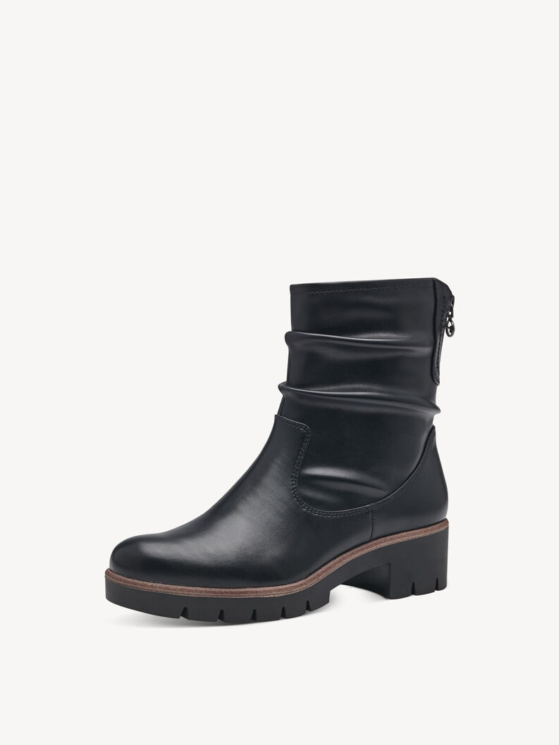Stiefelette - schwarz, BLACK, hi-res