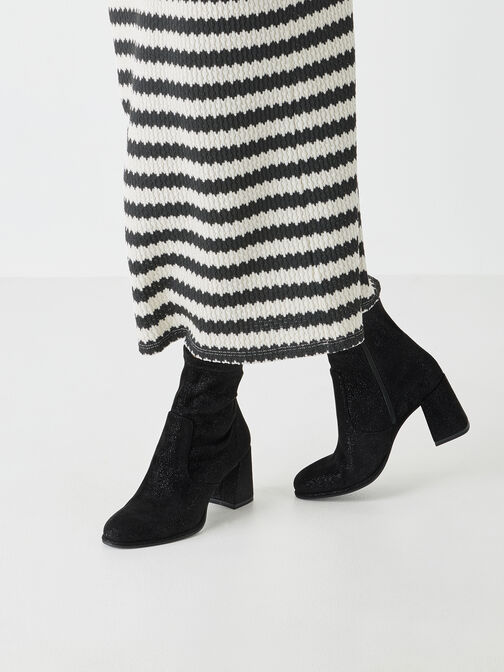 Stiefelette, BLACK STRUCT., hi-res