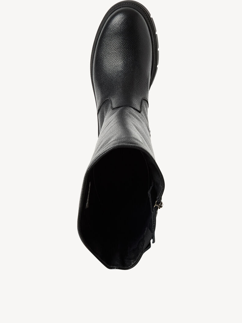 Lederstiefel - schwarz, BLACK LEATHER, hi-res