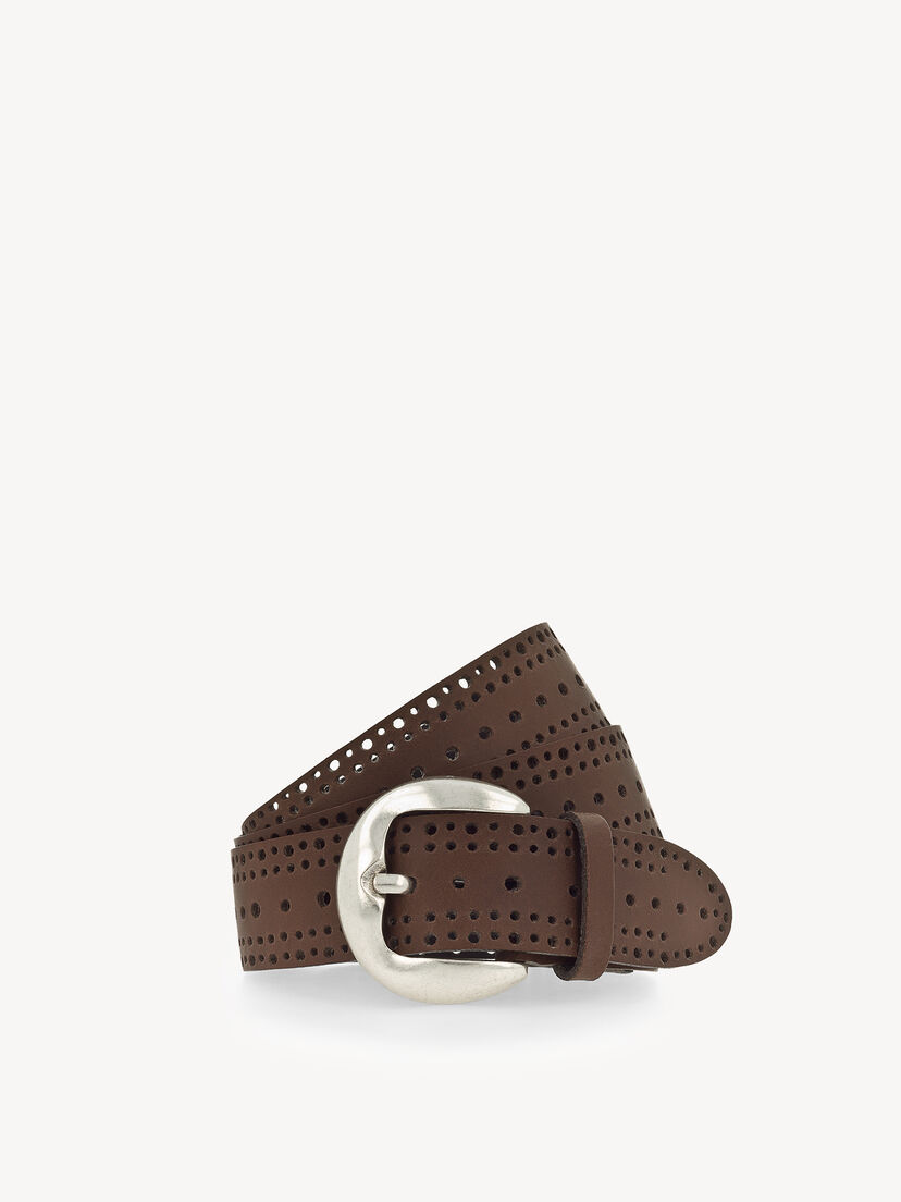 Leren Riem - bruin, Baileys, hi-res