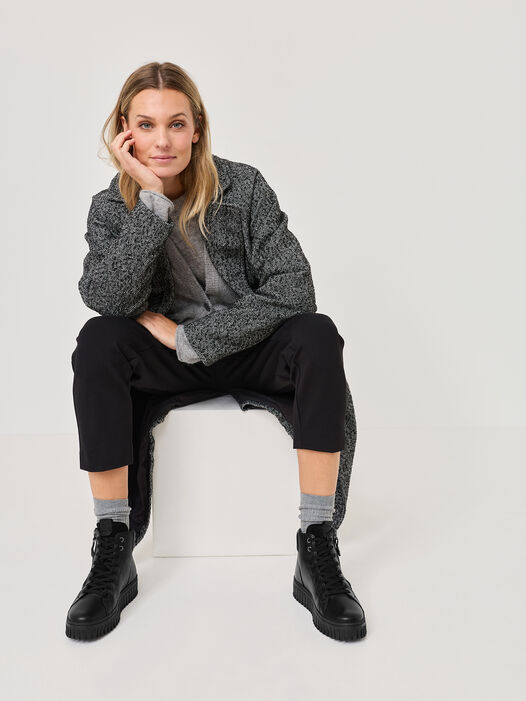 Enkellaarsje, BLACK LEATHER, hi-res