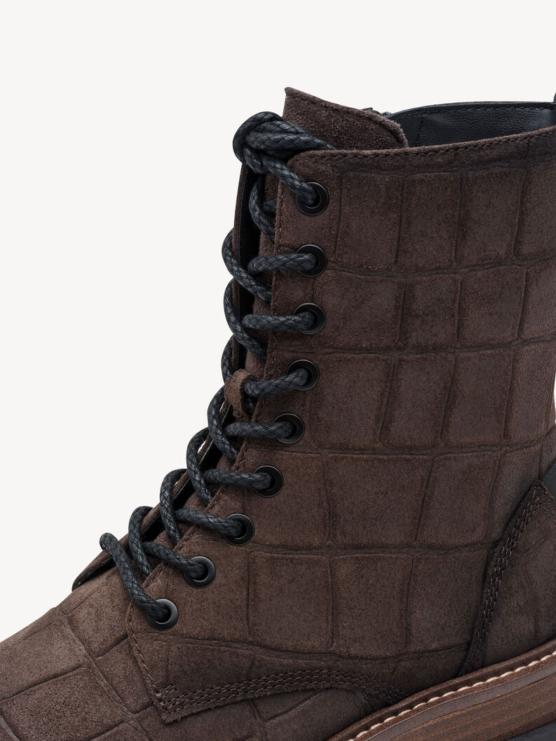 Bootie - brown, MOCCA CROCO, hi-res