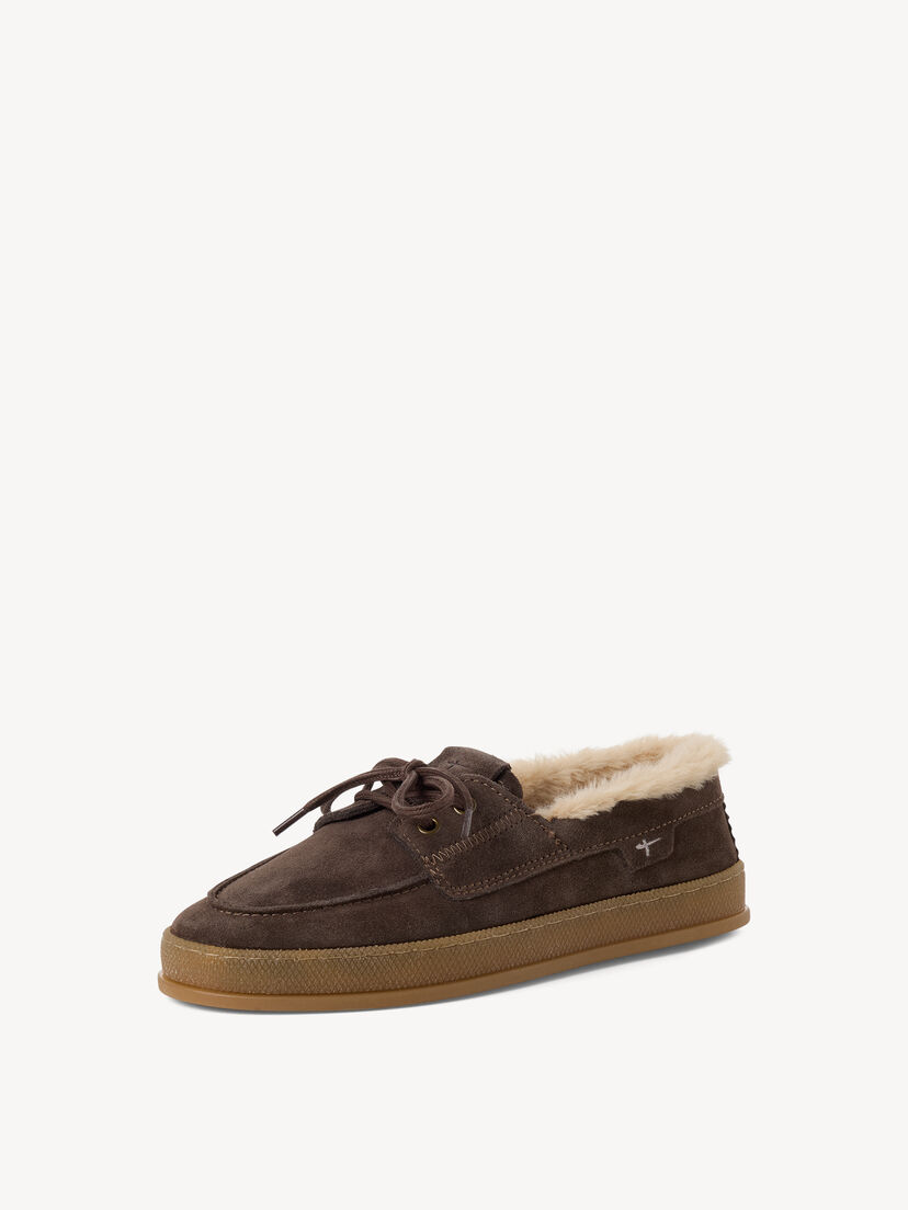 Leren Mocassin - bruin, 304, hi-res